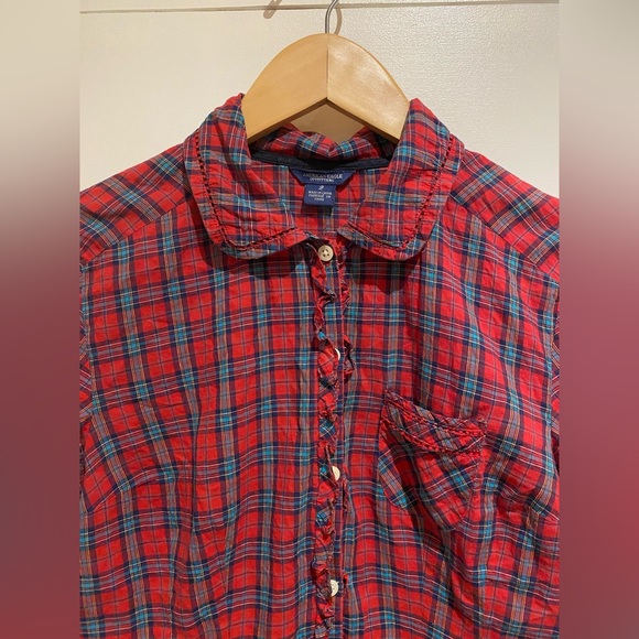 Vintage American Eagle Outfitters plaid button down - Picture 2 of 4